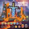 Магнитные строительные кубики: Детский развивающий набор для самостоятельной сборки