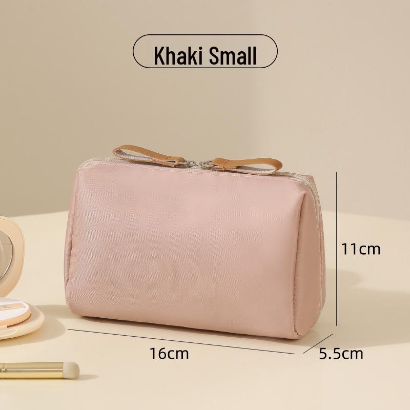 Korean Style Portable Mini Makeup Bag & Coin Purse - Women's Travel Cosmetic Storage