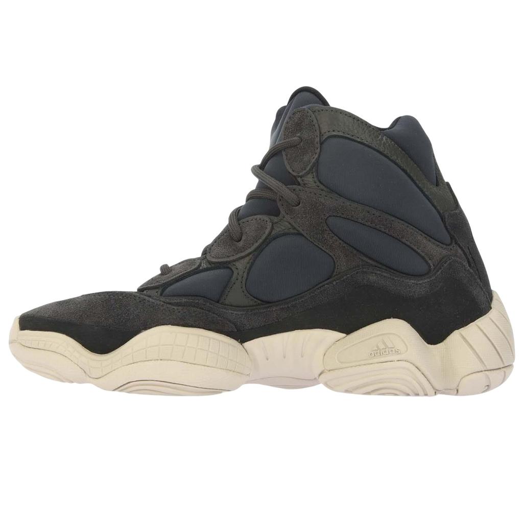 Yeezy Mens 500 Leather High Top Trainers