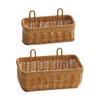 Space Saving Wall Hanging Storage Basket Large Capacity Vegetables Organzier  Living Room