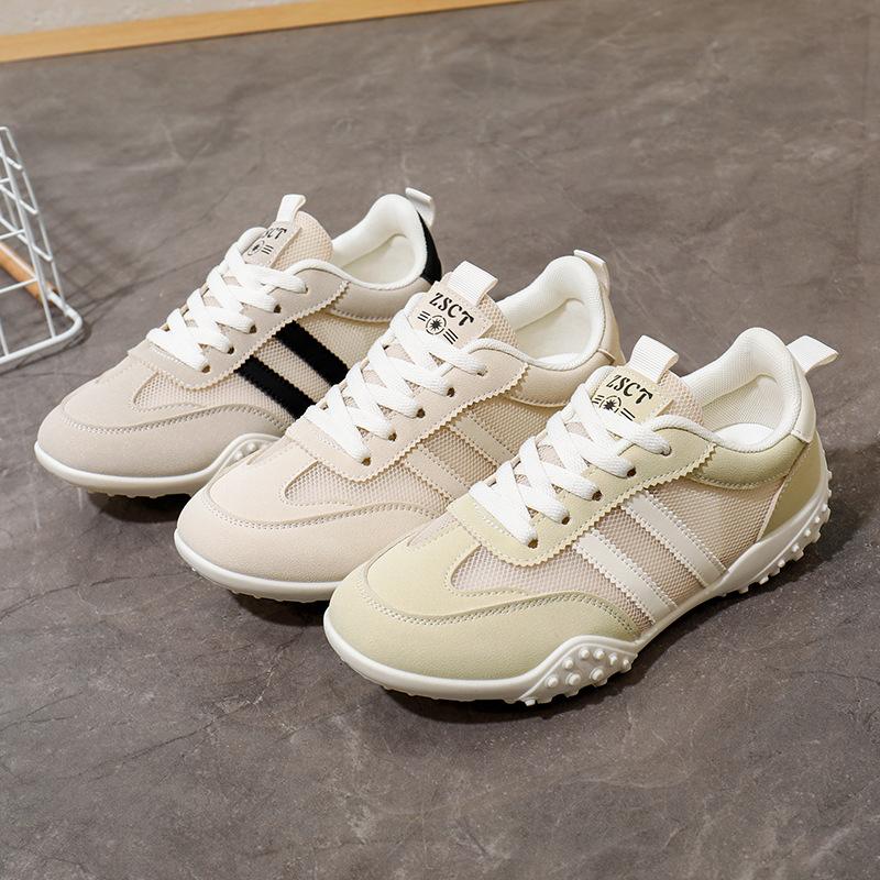 2025 корейские сетчатые прохладные модные легкие роскошные женские спортивные кроссовки для бега - дышащие модные кроссовки