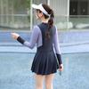 Diving Wetsuit Women Long Sleeve Full Body Surfing Suit UV Protection Quick Dry Conservative Swimwear
