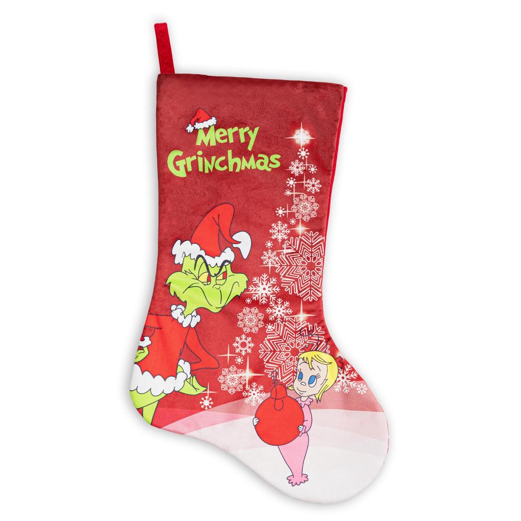 Рождественский чулок Большой рождественский чулок Подвесные каминные украшения