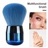 Nail Art Dusting Brush with Handle Nail Art Dust Powder Remover Cleaner Kabuki Brush Multi-purpose Loose Power Foundations Blush Makeup Brush