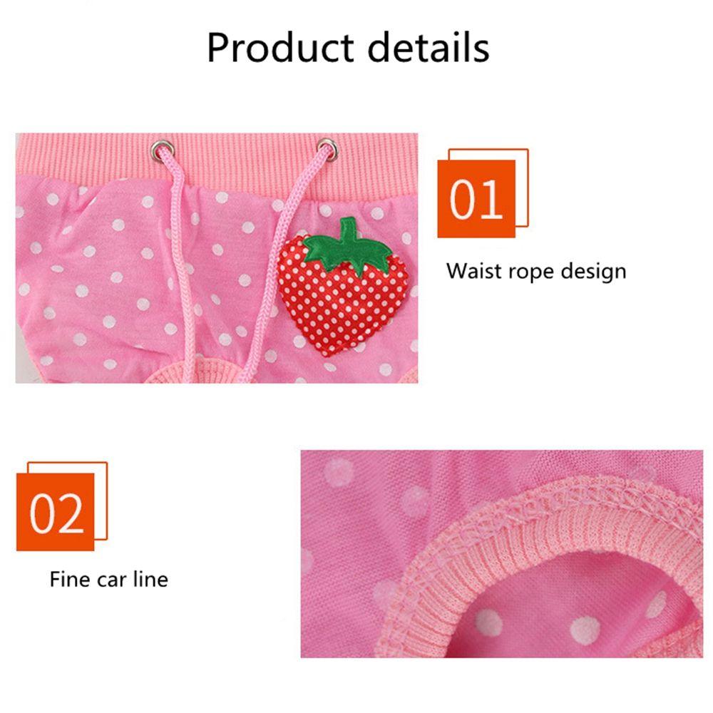 Physiological Comfortable Wearing Pet Diaper Pants Pet Supplies Dog Clothes Dog Sanitary Pants