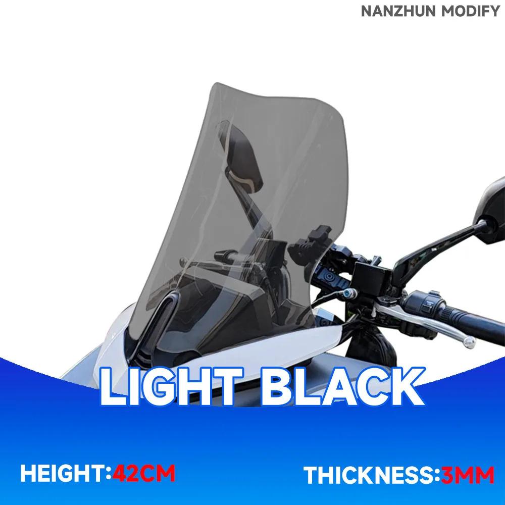 For SYM JET 14 EVO 125 150 200 Motorcycle Accessori Windshield Windscreen Visor Wind Screen Deflector Kit