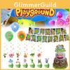 My Singing Monster Party Decorations Bundle With Banner Balloons And Hanging Ornaments