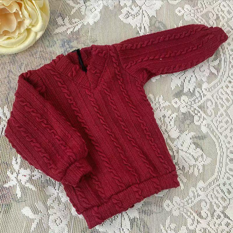 Новая одежда для кукол 30/45/60 см для BJD кукол 1/3 1/4 1/6, Свободный свитер, DIY игрушки для девочек, Наряды, Аксессуары для кукол, Без кук