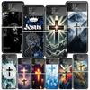 Jesus Bible Phone Case For Samsung Z Flip 7 6 5 4 3 Galaxy ZFlip7 ZFlip6 ZFlip5 ZFlip4 ZFlip3 5G Print Cover
