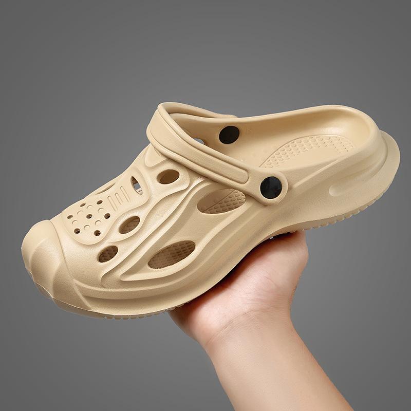 Litfun Men Clogs Sandal Shoes Summertime New Waterproof Eva Garden Shoes Stylish Camouflage Outside Beach Slide Shoes House Holes Slide
