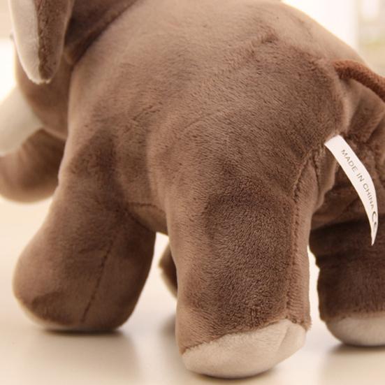 25 см милый слон животное плюшевая кукла детская игрушка домашний диван-кровать украшение