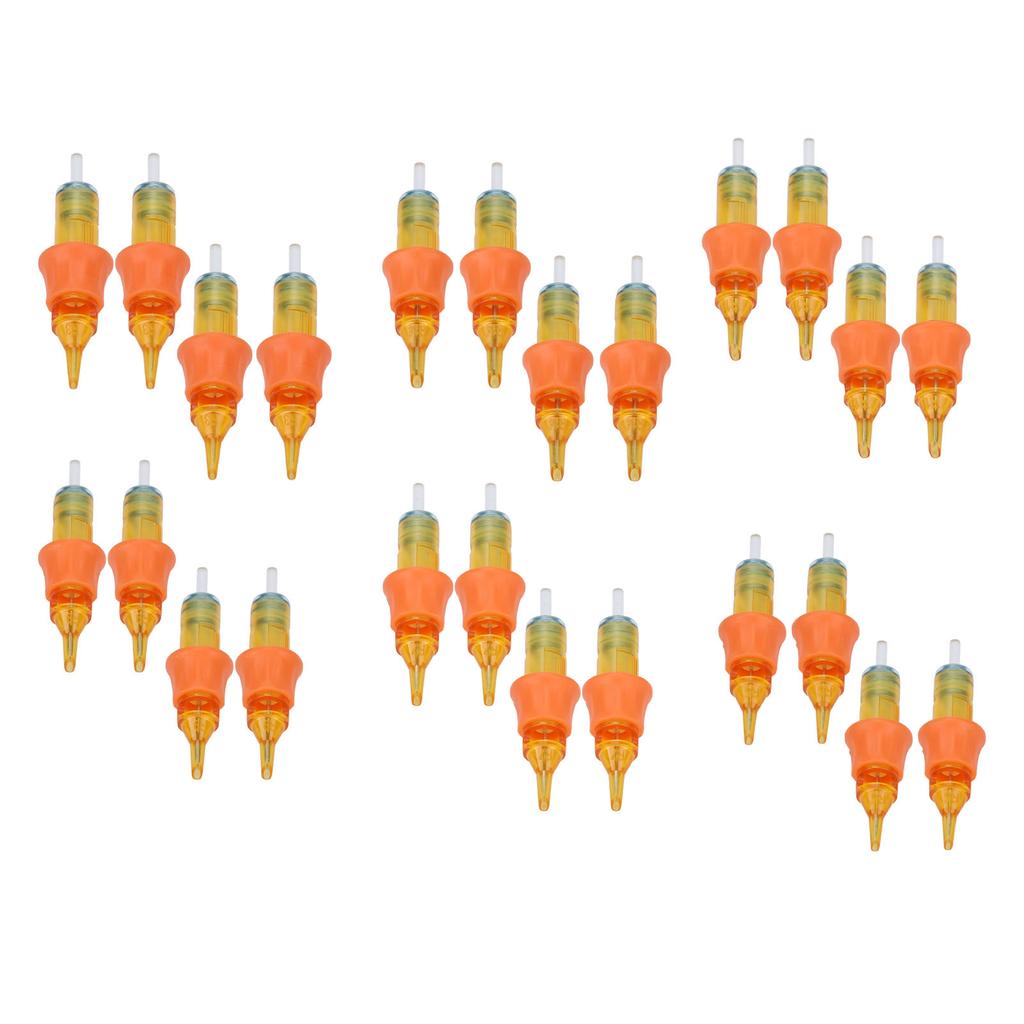 10 шт., игла для тату-картриджа, одноразовая быстрая окраска, гигиеническая ручка для татуировки, иглы для машины