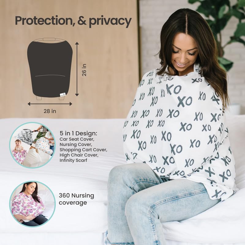 Copper Pearl Nursing Cape Poncho, Popular, Multifunctional, Breathable, and Lightweight (US Brand) / Multi-Use Cover, Harry Potter Wizarding World