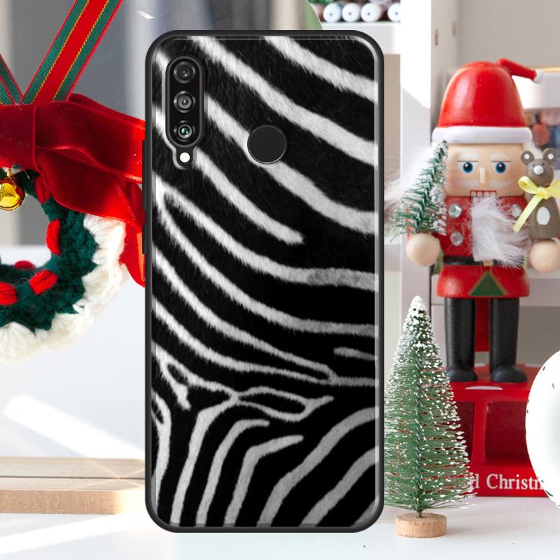 Zebra Skin Print For Huawei Nova Y73 Y60 Y70 Y90 Y72 Y61 Y91 7i 8i 11i 12i 12s 9 10 SE P20 P30 P40 Lite Case