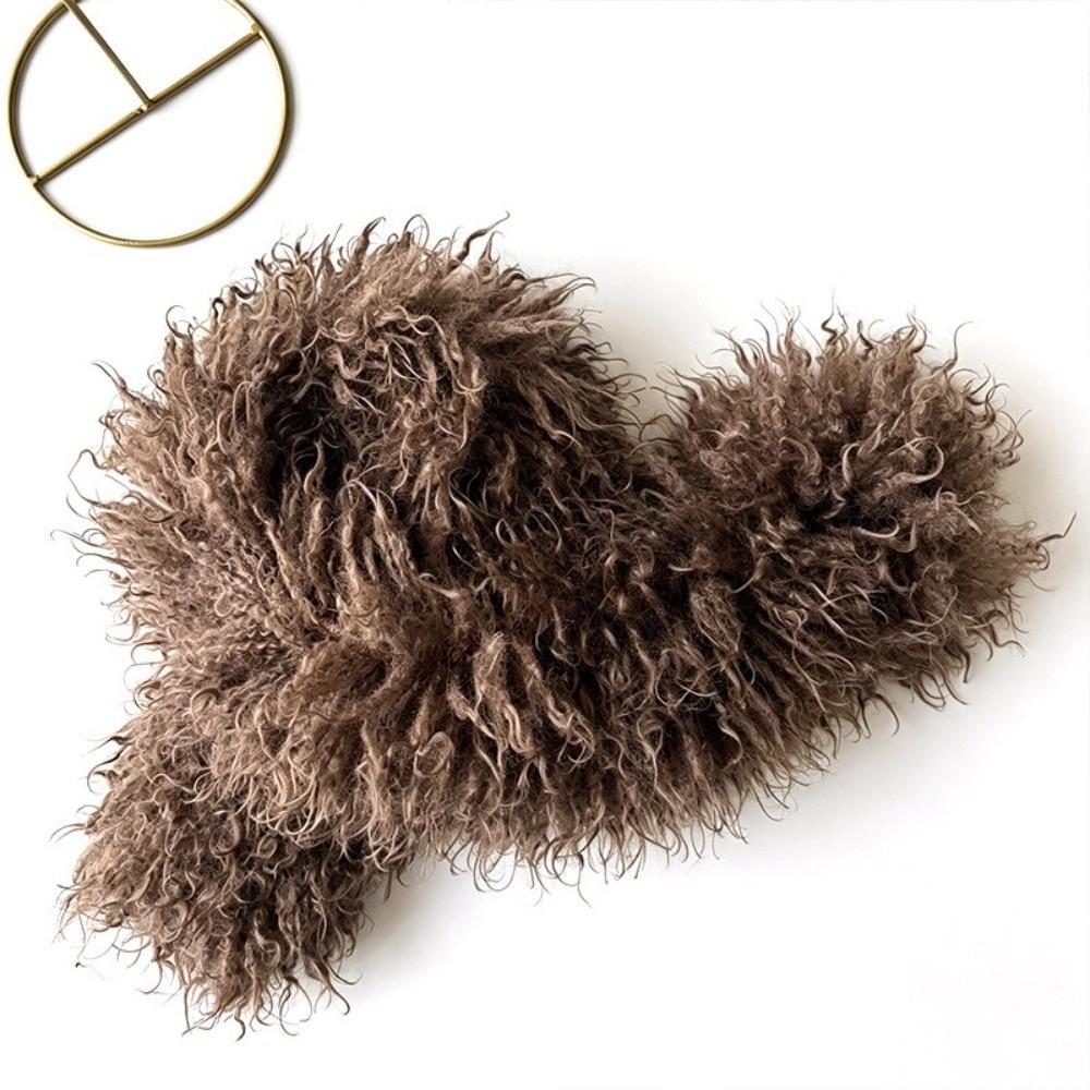 Solid Color Imitation Wool Scarf Windproof Winter Scarf Soft Women's Scarf Winter