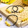 Colorful Stretchy Beaded Bracelets Soft Clay Hand Rope Chain Bangle for Active Lifestyles and Trendy Accessories