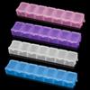 1Pcs 7 Slots Storage Case Display Container for DIY Jewelry Beads Pills Screw Fishing Gear