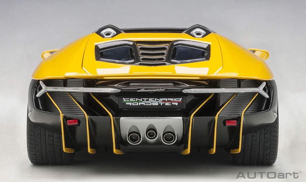 AUTOart Lamborghini Centenario Roadster Pearl Yellow Готовый продукт 1/18