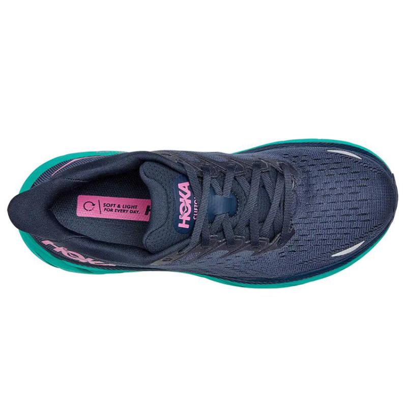 HOKA One One Женские кроссовки Clifton 8 'Outer Space Atlantis' 1119394-OSAT