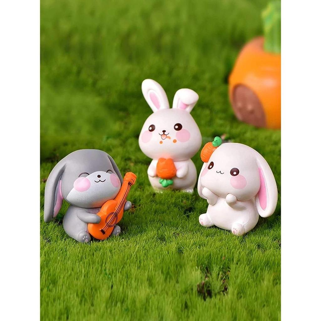 SATYAM KRAFT 1 комплект миниатюрный набор кроликов для уникального подарка,