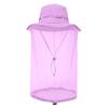 New Design Summer Outdoor Breathable Multi-color Sun Shade Quick Dry Anti-mosquito Large Eaves Camp Caps with Mesh Mask