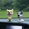 Декор для приборной панели для собак, собака-пупс, трясущая головой, собака кивает, игрушки для щенков, машина, встряхивает головой, собака