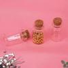 Ri - 10 Pcs Small Glass Bottles With Cork Lids, Mini Glass Bottles With Stoppers Empty Spell Jars Small Message Bottles Tiny Wishing Bottles Miniature