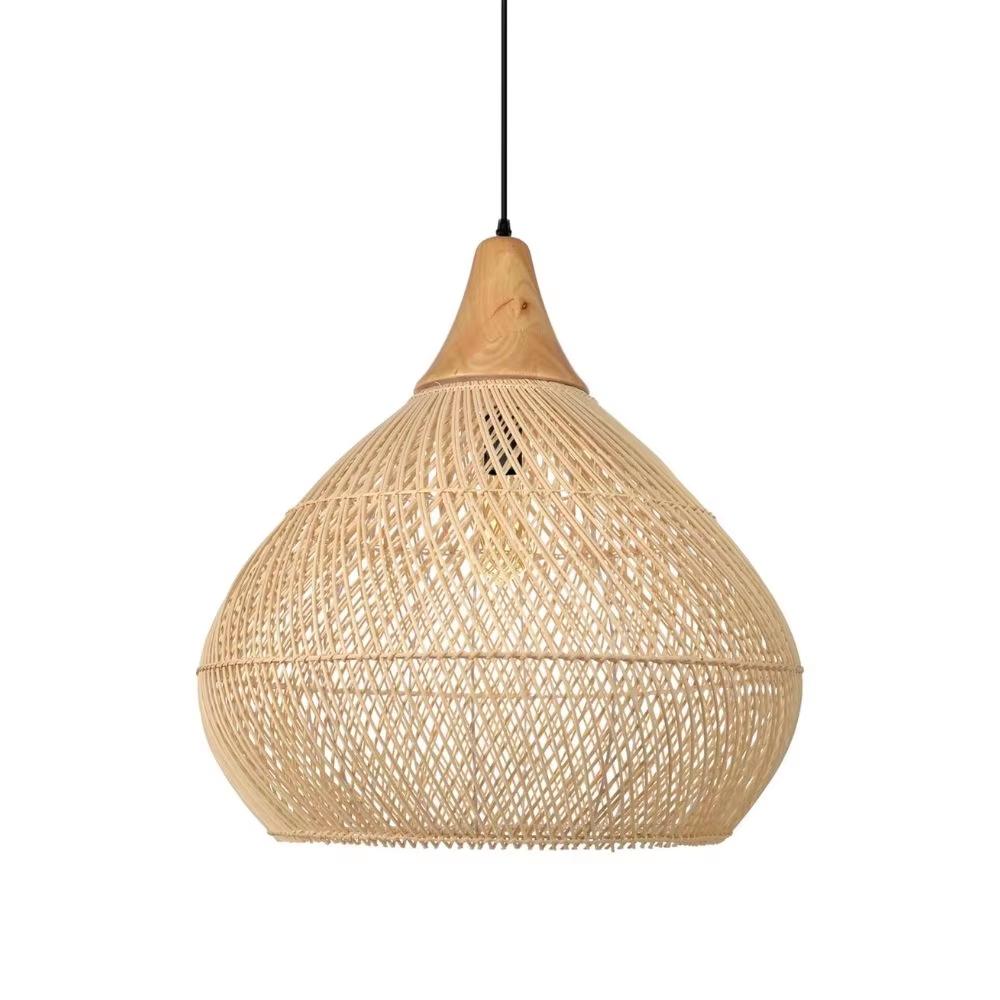 Modern Hot Selling Rattan Craft Chandelier Home Hand-woven Chandelier Suitable for Home Party Decoration Penant Lights