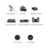 SKW A пара сбалансированный XLR папа на XLR мама 3PIN микрофонный кабель 2м