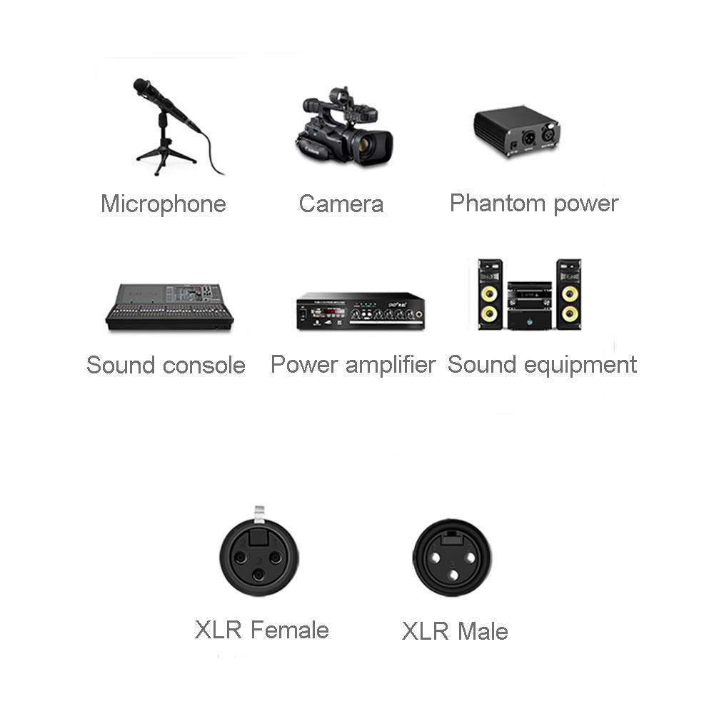 SKW A пара сбалансированный XLR папа на XLR мама 3PIN микрофонный кабель 2м
