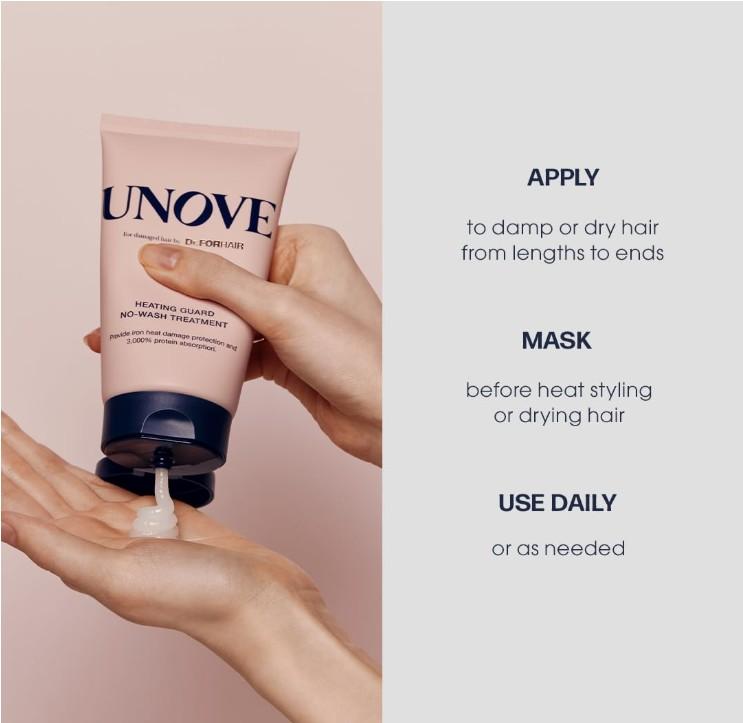 Unove Средство Heating Guard, не требующее смывания, 147 мл