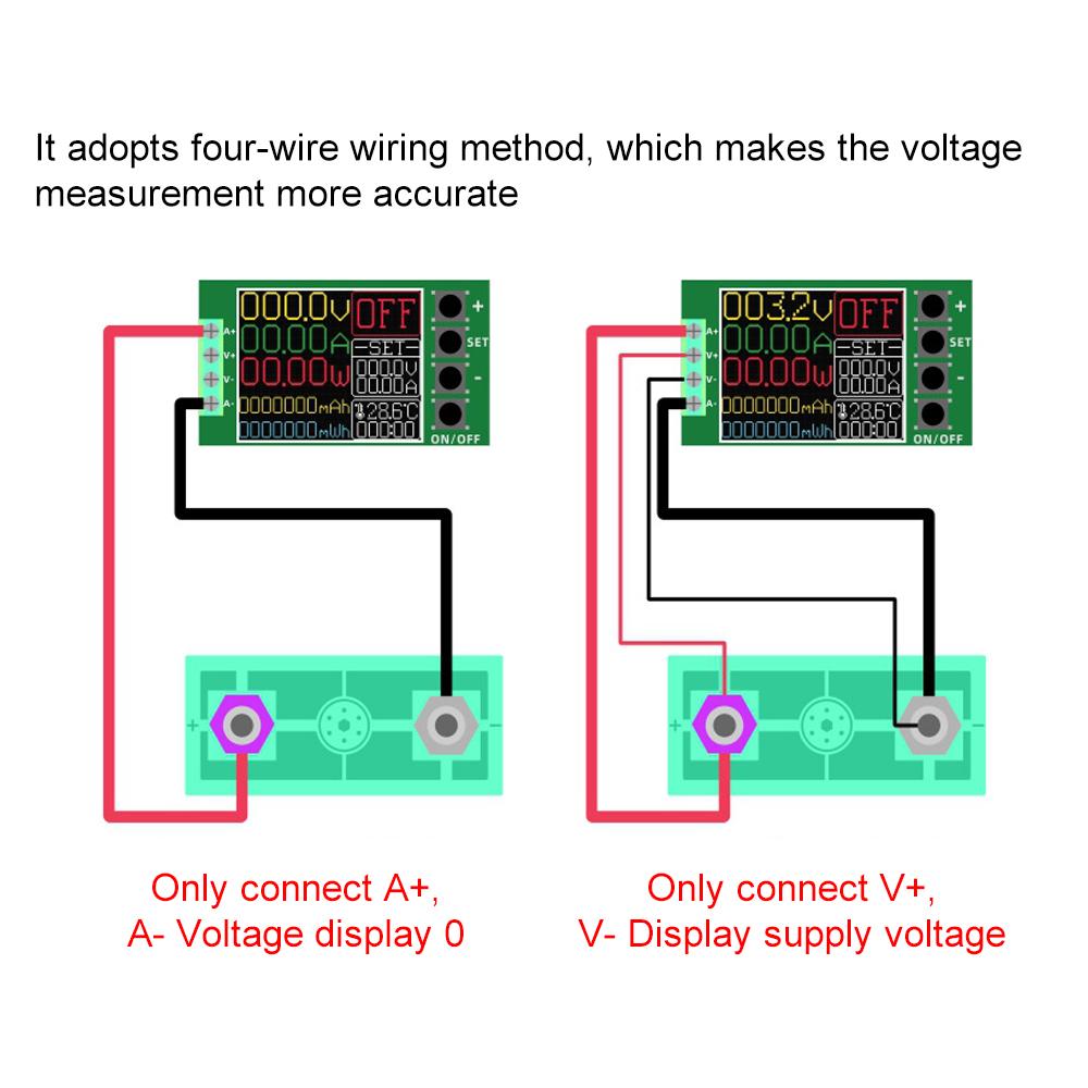 Power Meter Load Charger Adjustable Testing Module US Plug Electronic Load 4-wire Lithium Battery Tester 150W 10A DC Digital Analyzer