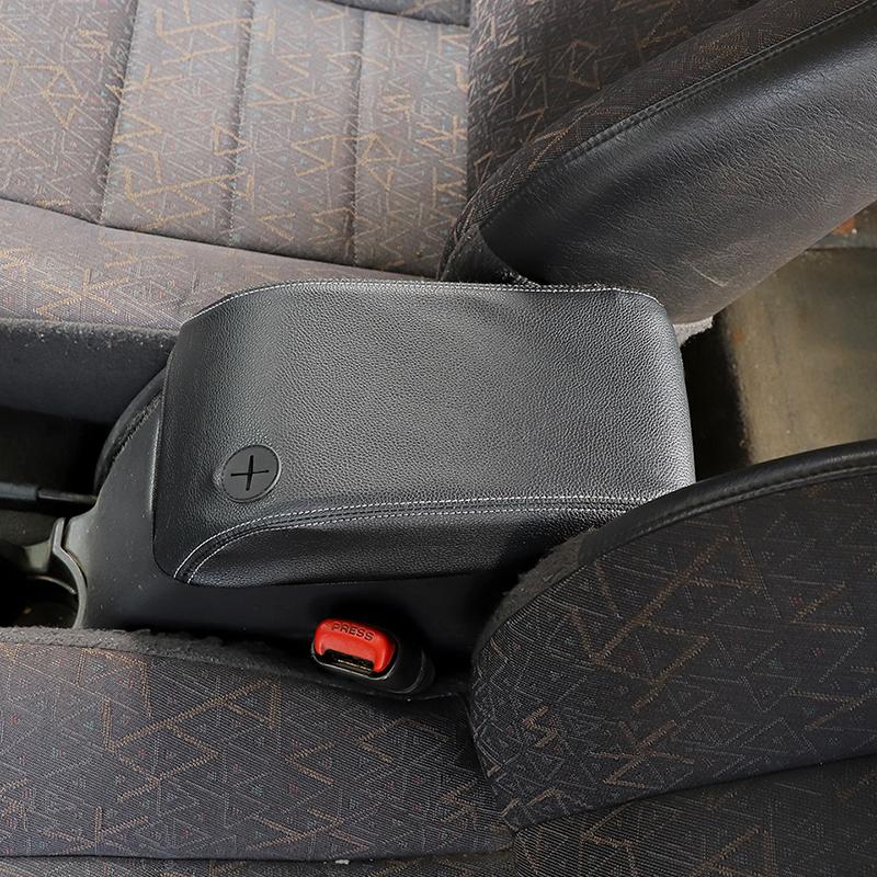 Защитный кожаный чехол на подлокотник с защитой от царапин для Jeep Wrangler TJ 1997-2006 Аксессуары для салона автомобиля