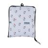 Sifre Foldable Boston Medium Suitcase with Shoulder Sanrio Characters White Heart Bag, Size, Carry-On Compatible, Strap, SA14.
