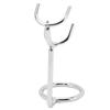 Stainless Steel Shaving Holder Stand Simple Universal Multifunctional Manual Shaving Brush Stand for