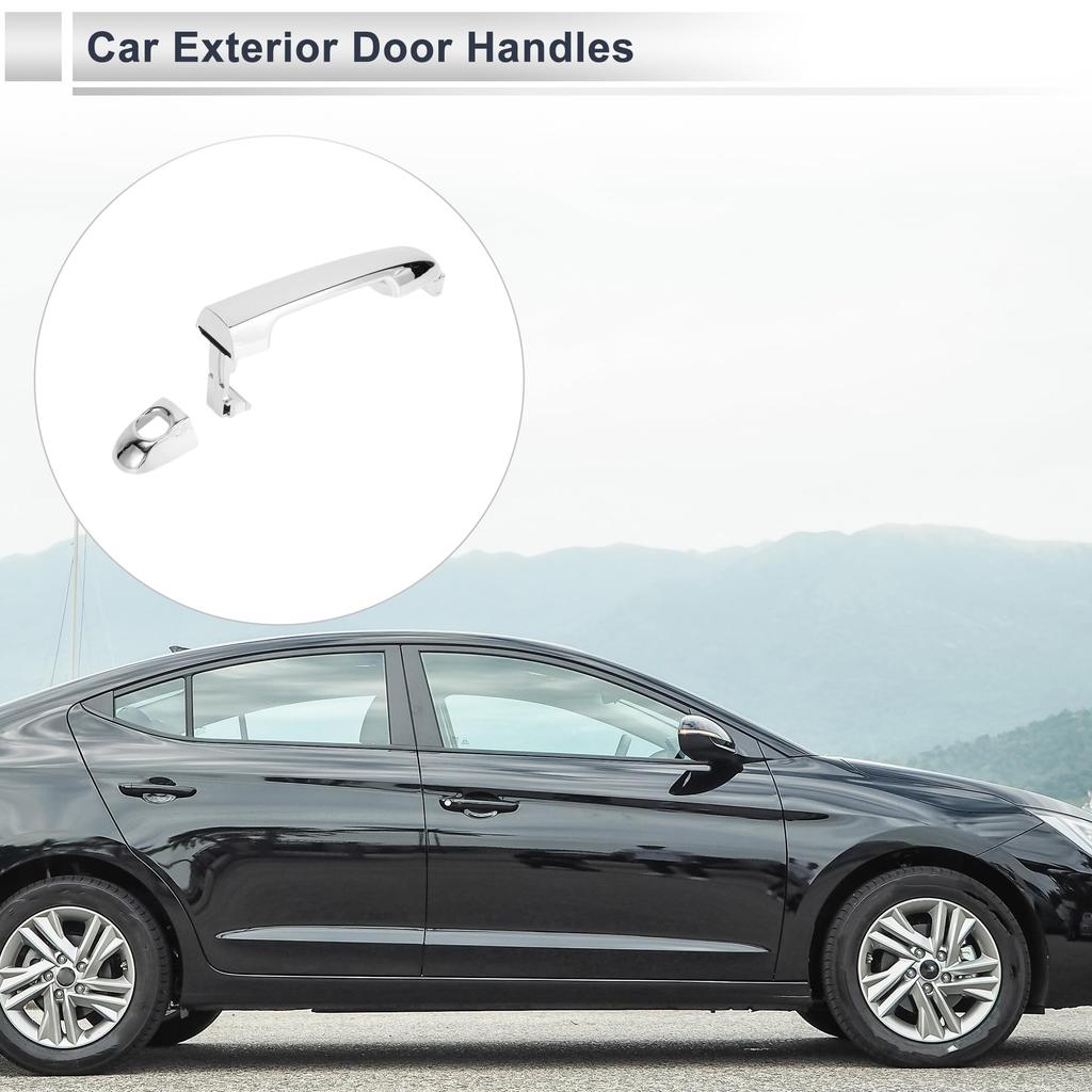 RATCHROLL Передняя левая наружная дверная ручка для Hyundai и Elanti Прочная замена Номера деталей двери 1 шт. 2007-2012, Ручка,