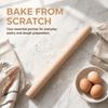 Sturdy Wood Small Rolling Pin Smoothing Texture Fondant Roller Smooth Dough Roller  Fondant Rolling