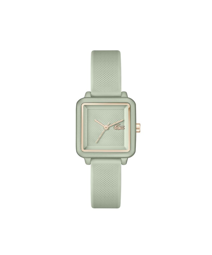 Lacoste Flow Qtz Basic Square Dial Ladies Standard Classic .12 Watch, Green, Size,