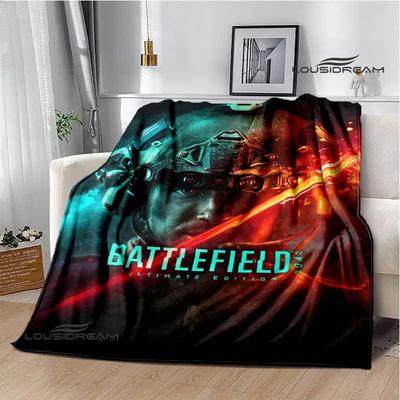 3D Игровые Покрывала с Принтом Поле Боя Модное Теплое Покрывало Мягкое и Удобное Покрывало Домашнее Покрывало для Путешествий Подарок на День Рождения
