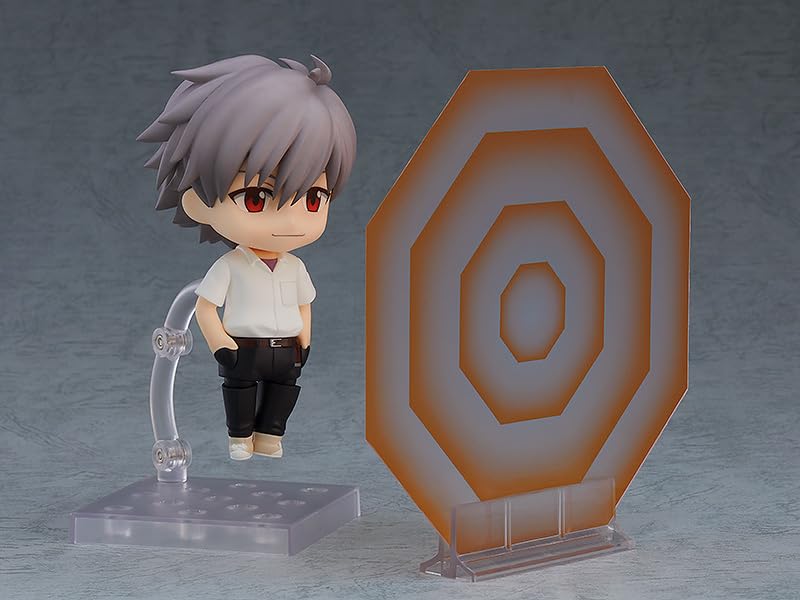 Nendoroid Evangelion Rebuild of the Movie Kaworu Nagisa Пластиковая окрашенная подвижная фигурка Перепродажа Немасштабная