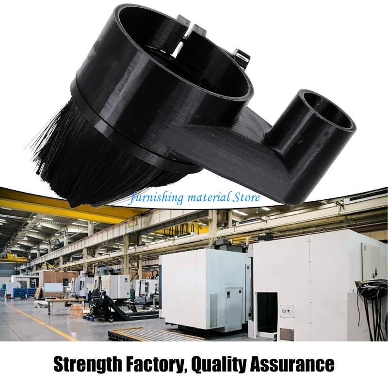Y5GD 52MM/65MM/80MM Router Dust Cover Shoe Spindle Woodworking Tools Dust Cover For Engraving Machine Brush Cleaner