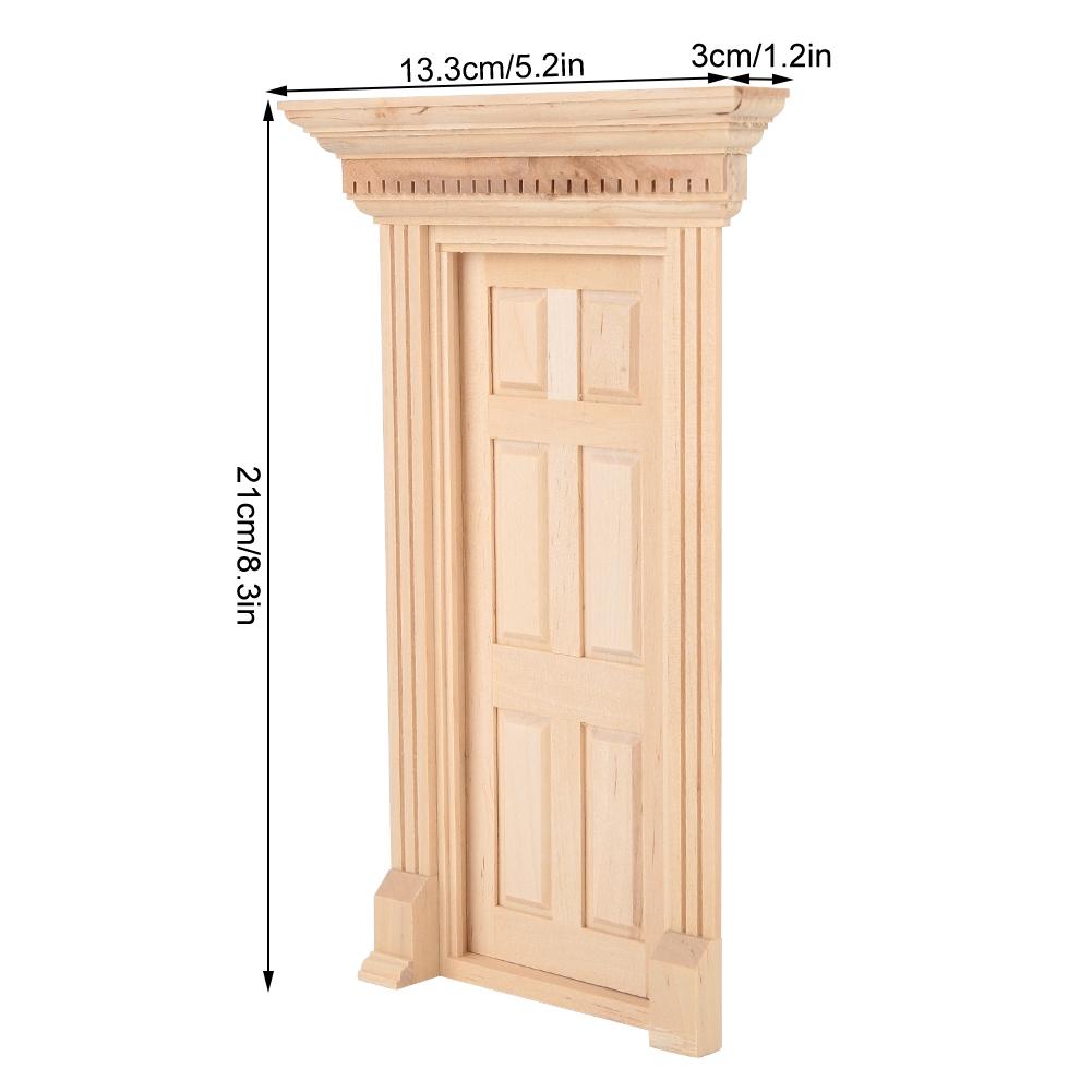 1:12 Винтажных Миниатюрных Дверных Аксессуаров Комнатная Мебель Кукольный Дом Игрушка