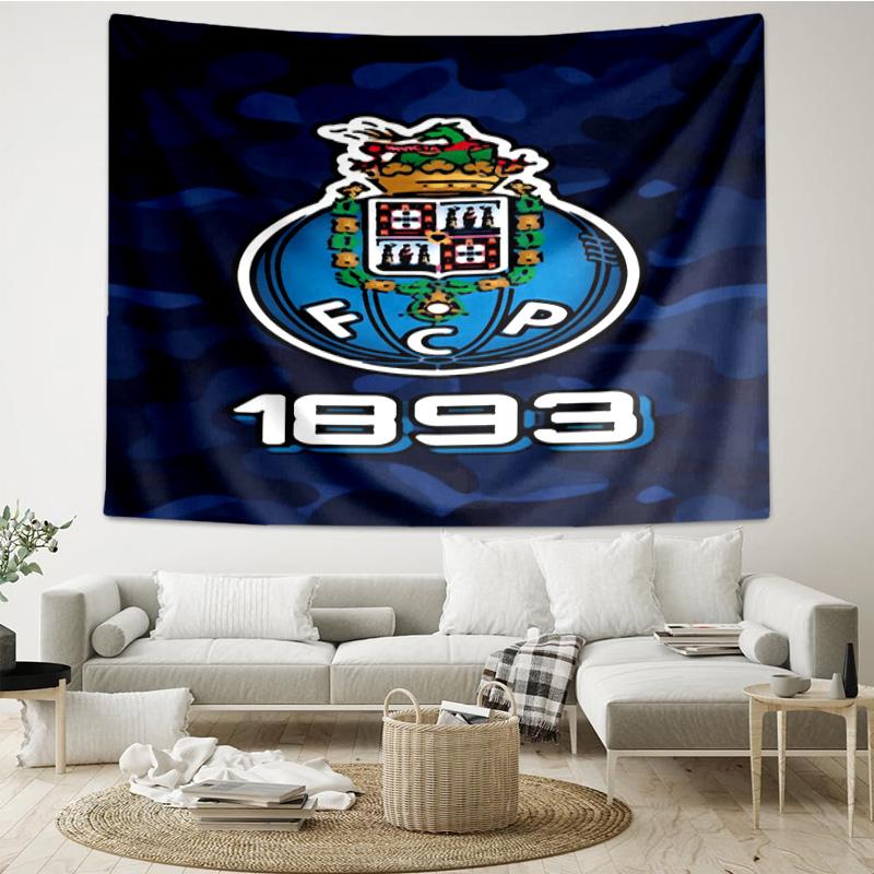 1PC Fc Crest Design Printed Tapestry Room Decoration Wall Hanging for Living Room Bedroom, dormitory, Birthday and Christmas gifts