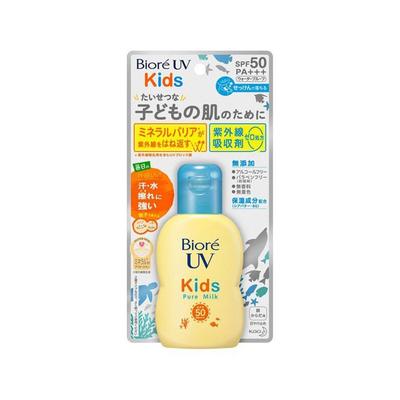 Biore UV Kids Pure Milk SPF50/PA+++ 70мл Солнцезащитное средство Защита от УФ-излучения