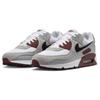 Nike Air Max 90 Dark Team Red Men Sneakers White Black Pure-Platinum FN6958-101