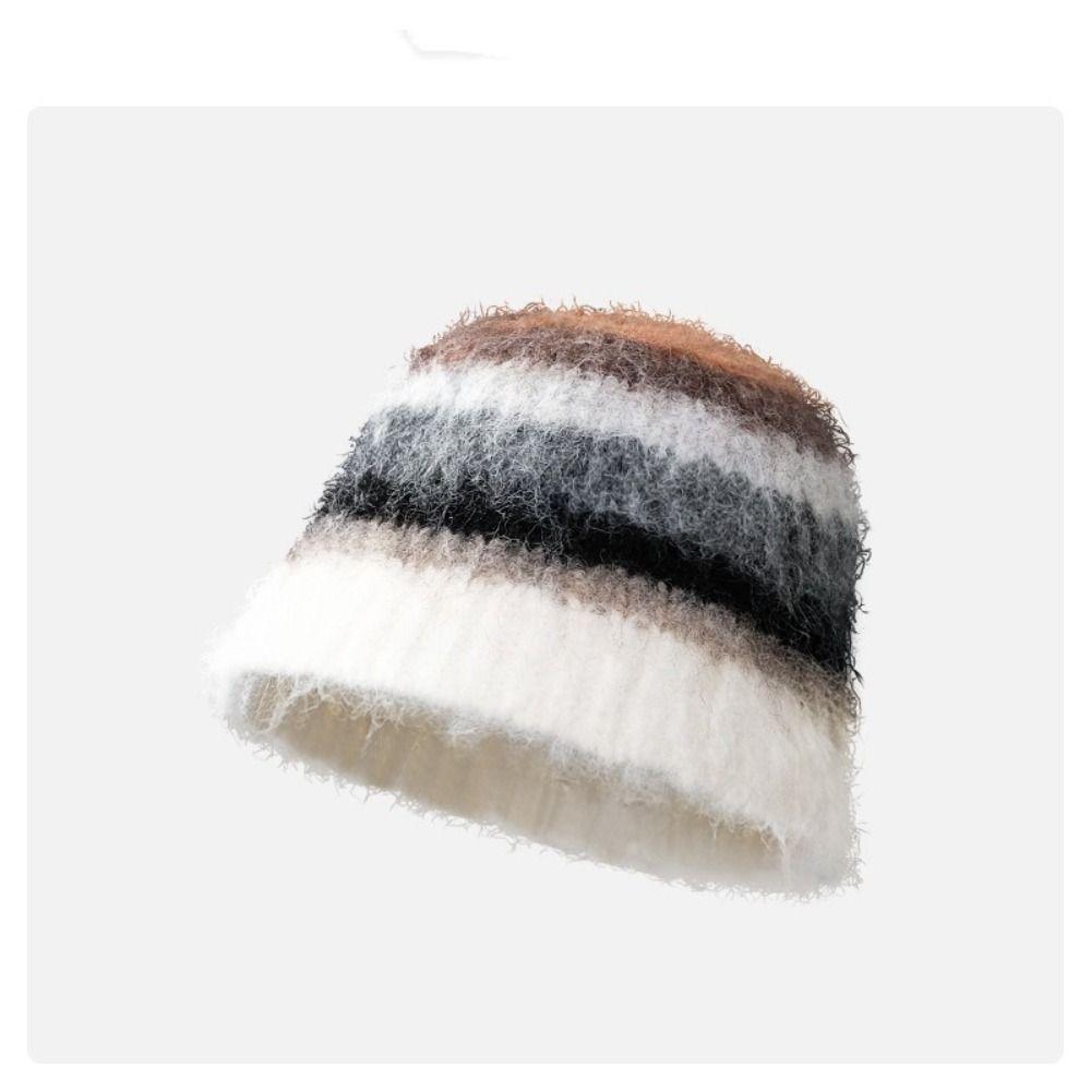 Warm Basin Cap Breathable Winter Caps Fashion Bucket Hats Women