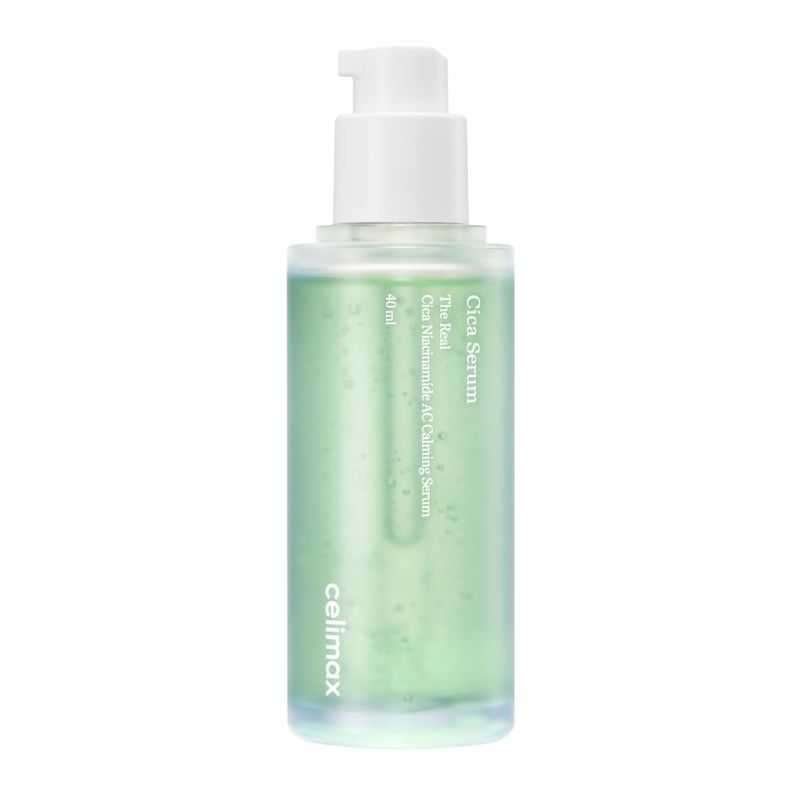 CELIMAX Реальная успокаивающая сыворотка Cica Niacinamide AC