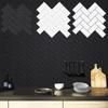 10 штук самоклеящихся плиток для стен «елочка» DIY кухонный фартук большого размера наклейка на стену водостойкие виниловые обои для дома