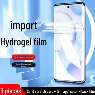 Гидрогелевая защитная пленка с полным покрытием для экрана Honor 50/50 Pro, 5G, защита от отпечатков пальцев, закаленная пленка для Honor 50 SE.
