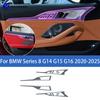 For BMW Series 8 G14 G15 G16 -2025 Car interior center console protective sticker interior decorative strip TPU protective